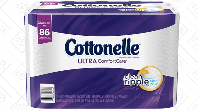Cottonelle Ultra ComfortCare 36 Rolls | $17 | Amazon | With Subscribe & Save and 25% coupon